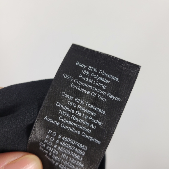 Babaton High Waist Pull On Racer Side Stripe Slim Straight Crop Ankle Pants - Picture 10 of 10